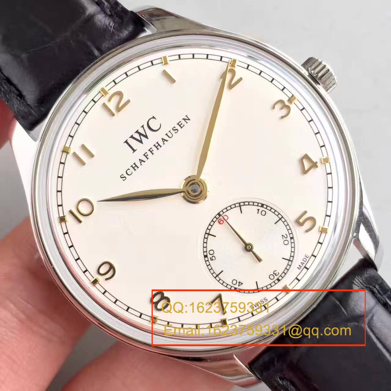 【ZF Factory  Perfect  High quality  Replica Watches 】 IWC 葡萄牙系列 “琼斯之剑” IW545408 wrist watches  / WGAI109
