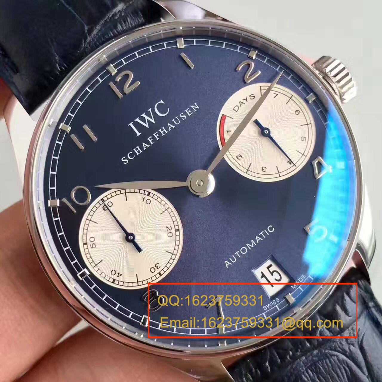 【ZF Factory  Perfect  Knockoff  Watches 】 IWC 葡萄牙劳伦斯限量版系列《 IWC 葡七日链》IW500112 wrist watches  / WG224