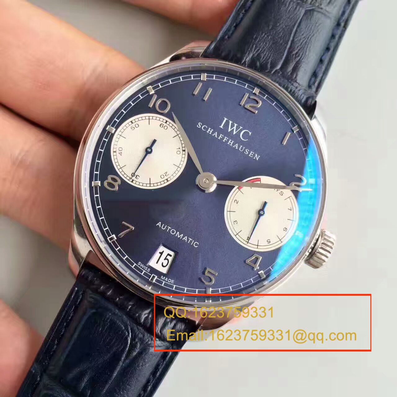 【ZF Factory  Perfect  Knockoff  Watches 】 IWC 葡萄牙劳伦斯限量版系列《 IWC 葡七日链》IW500112 wrist watches  / WG224