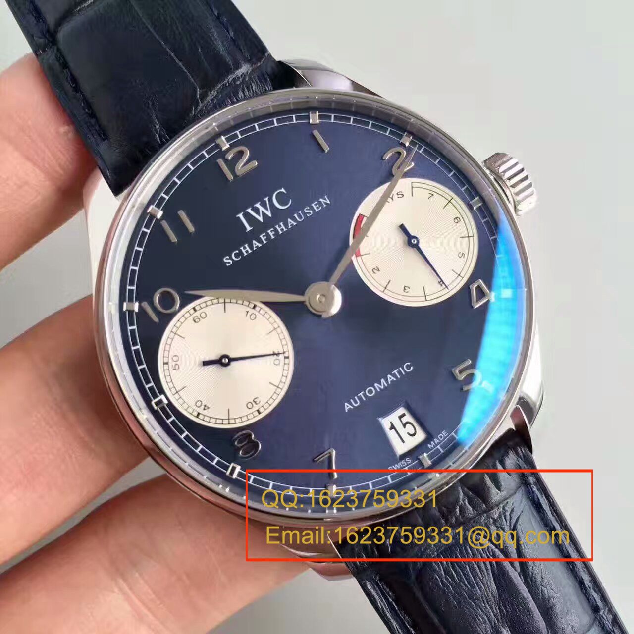 【ZF Factory  Perfect  Knockoff  Watches 】 IWC 葡萄牙劳伦斯限量版系列《 IWC 葡七日链》IW500112 wrist watches  / WG224