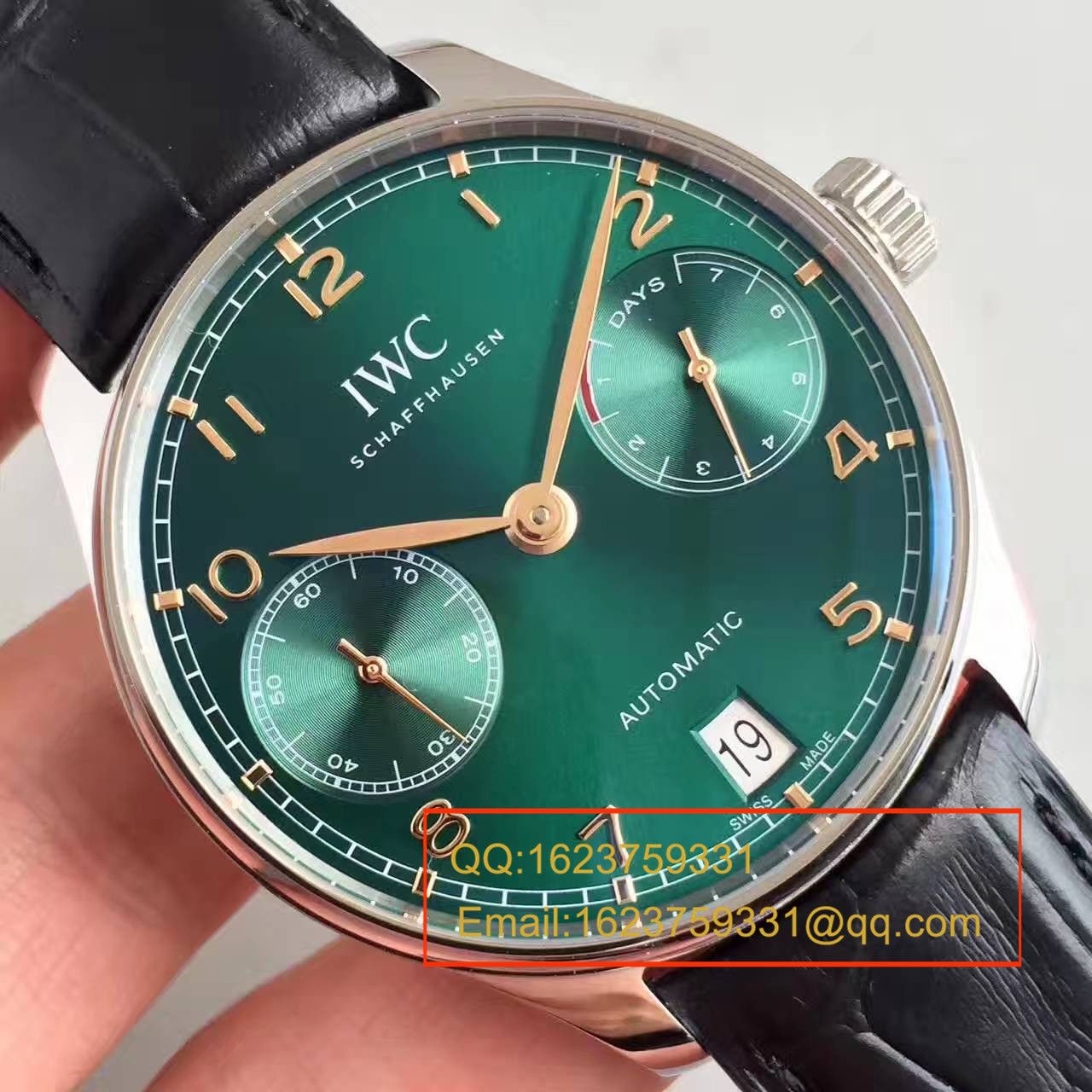 【ZF Factory  Perfect  Replica Watches 】  IWC 葡萄牙系列七日链IW500112 劳伦斯限量版 wrist watches  / WG103