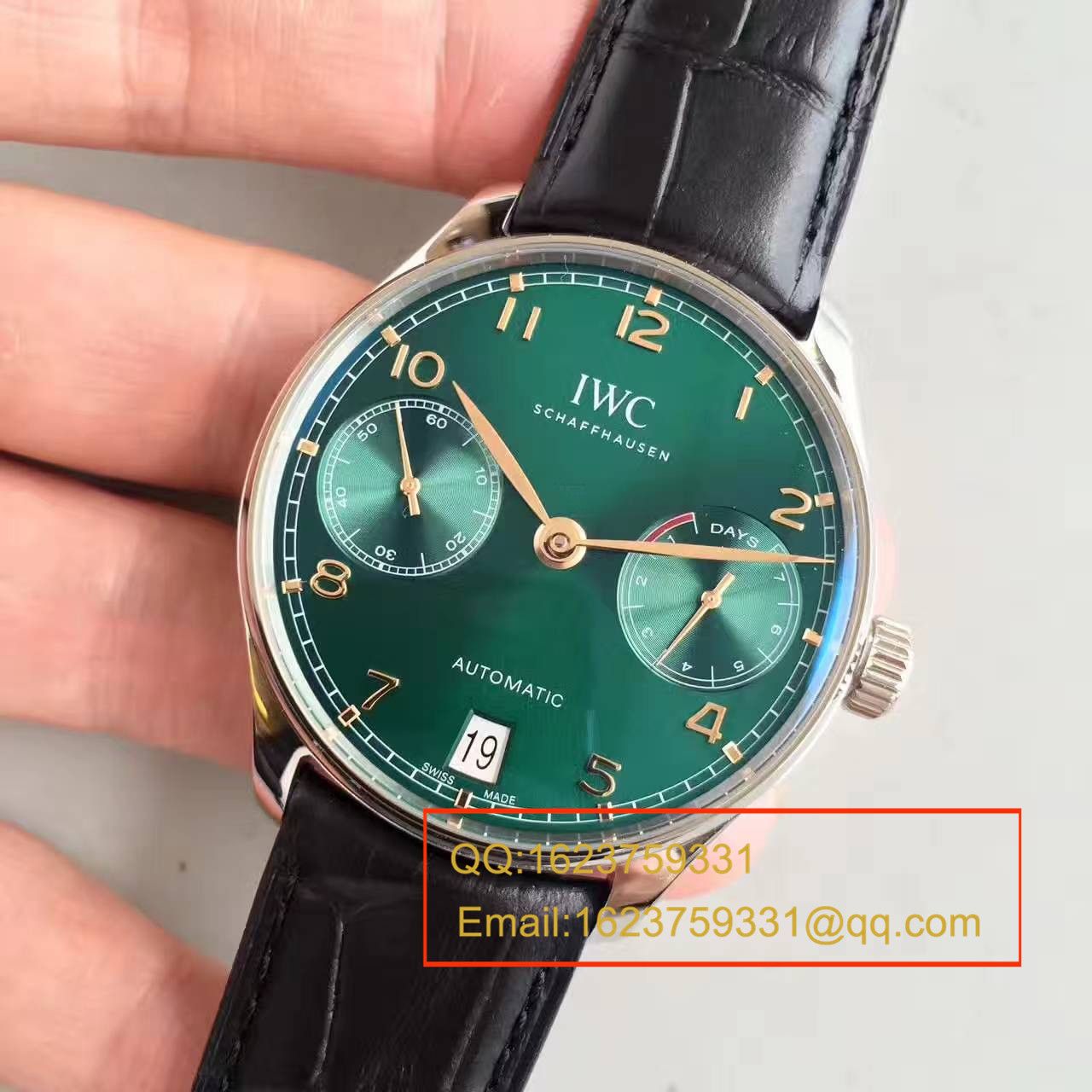 【ZF Factory  Perfect  Replica Watches 】  IWC 葡萄牙系列七日链IW500112 劳伦斯限量版 wrist watches  / WG103