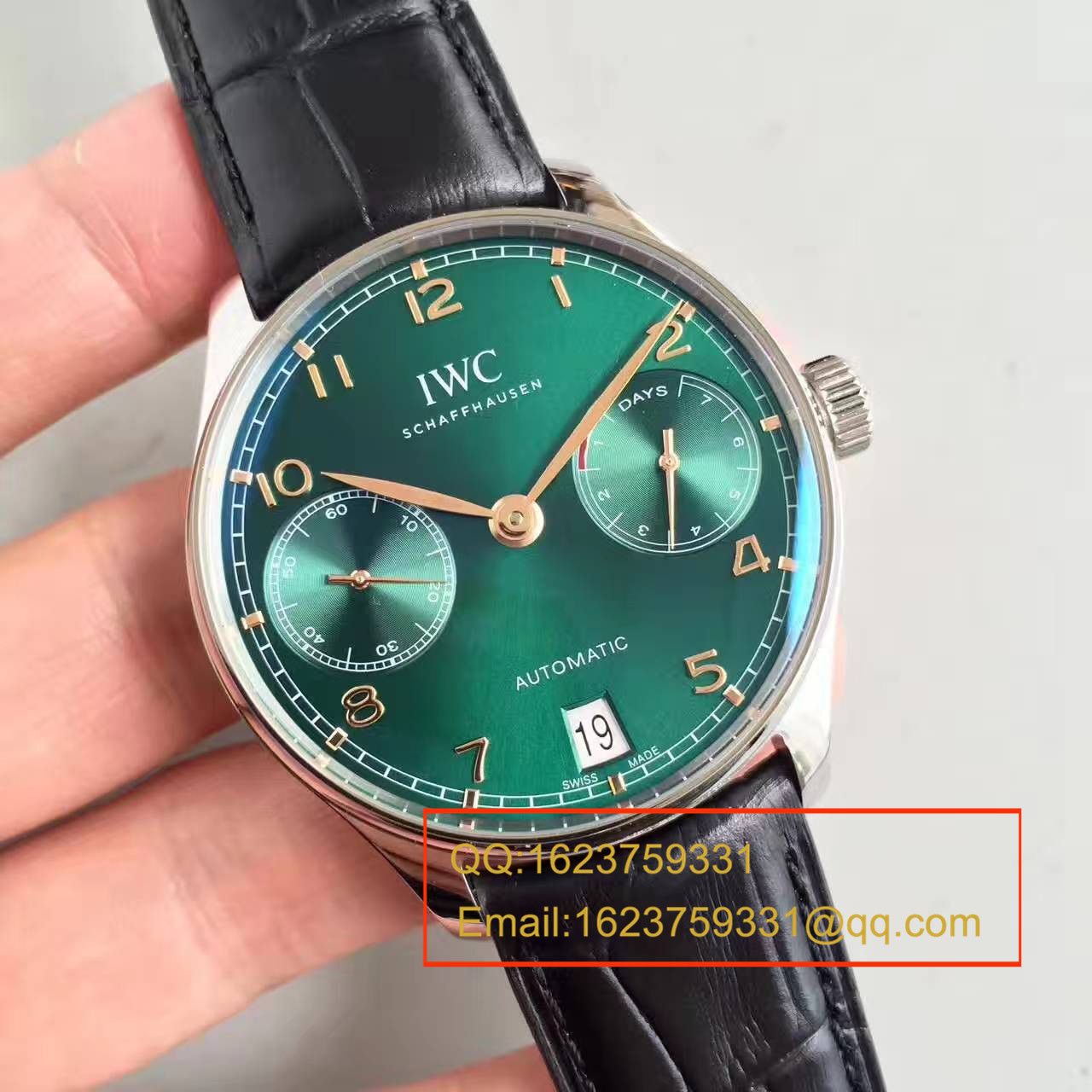 【ZF Factory  Perfect  Replica Watches 】  IWC 葡萄牙系列七日链IW500112 劳伦斯限量版 wrist watches  / WG103