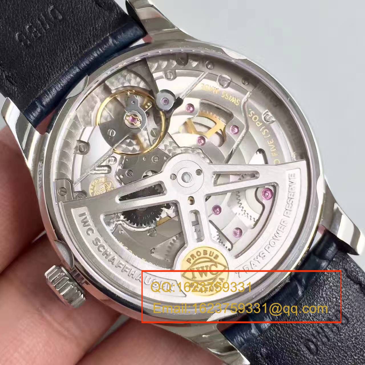 【ZF Factory  top  Replica  Knockoff  Watches 】 IWC 葡萄牙系列《 IWC 七日链》IW500702 wrist watches  / WG224.1