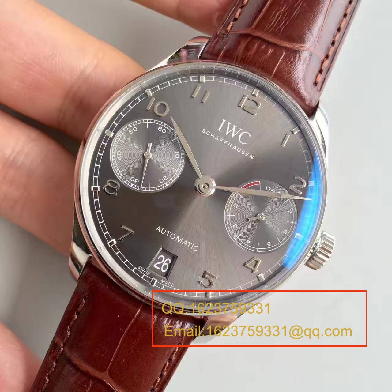 【ZF Factory  top  Replica  Knockoff  Watches 】 IWC 葡萄牙系列《 IWC 七日链》IW500702 wrist watches  / WG224.1