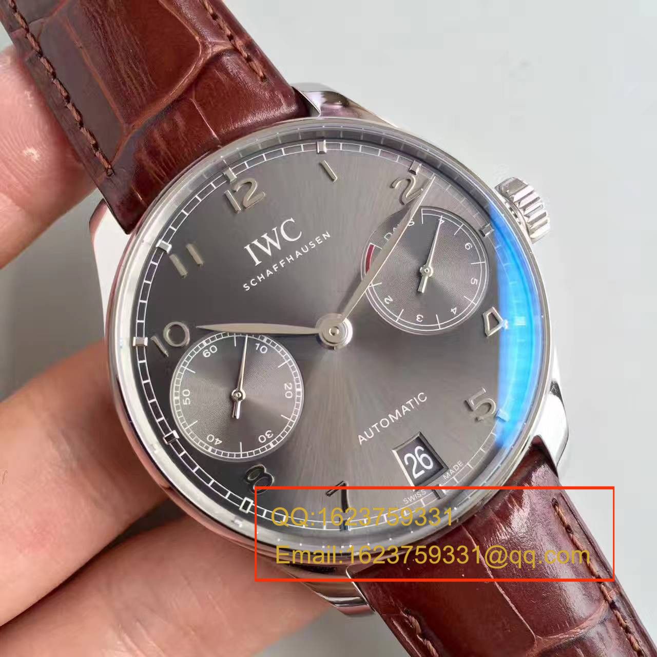 【ZF Factory  top  Replica  Knockoff  Watches 】 IWC 葡萄牙系列《 IWC 七日链》IW500702 wrist watches  / WG224.1