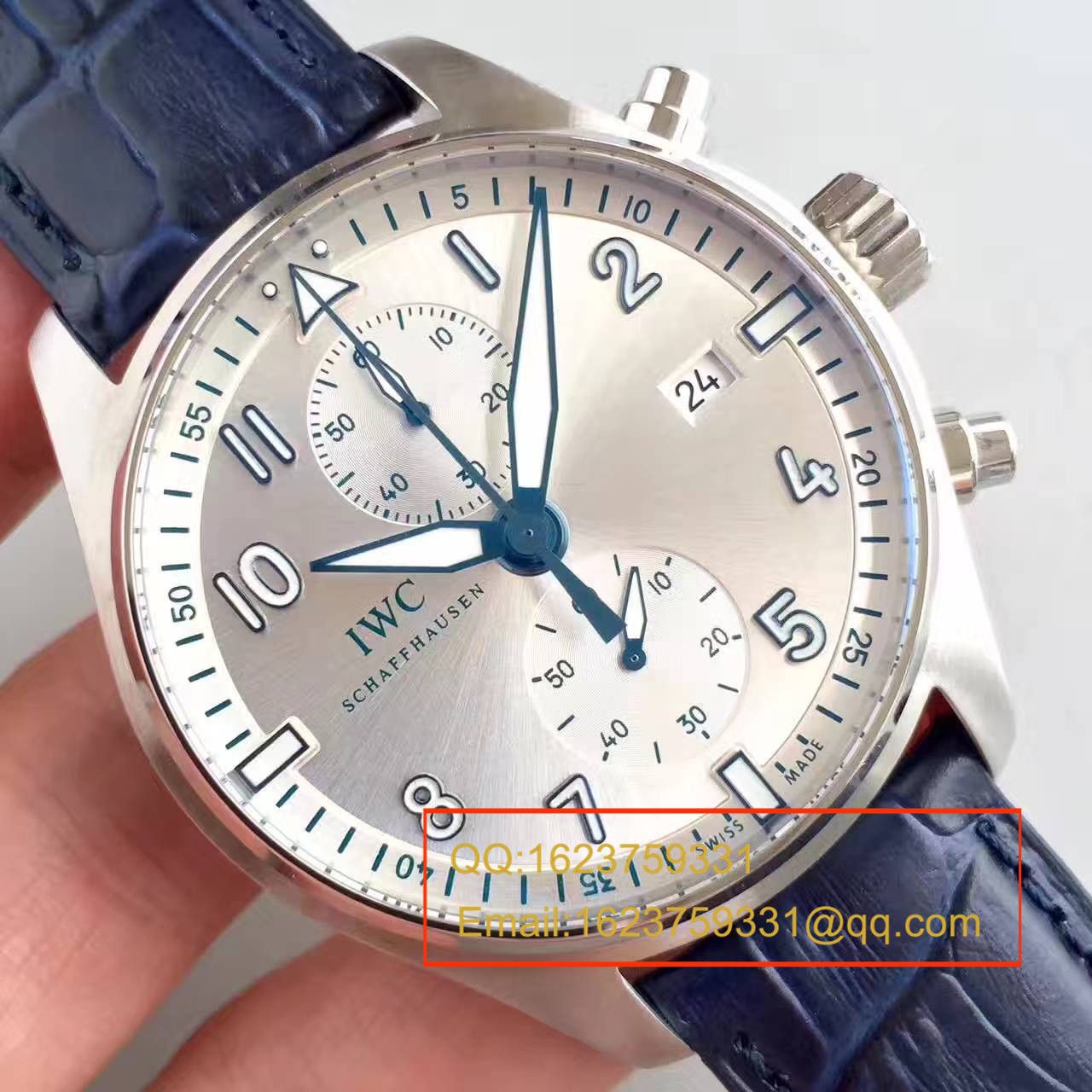 【ZF Factory  Perfect  High quality  Replica Watches 】 IWC  喷火战机计时 Spitfire Chronograph系列 新面  wrist watches  / WG097