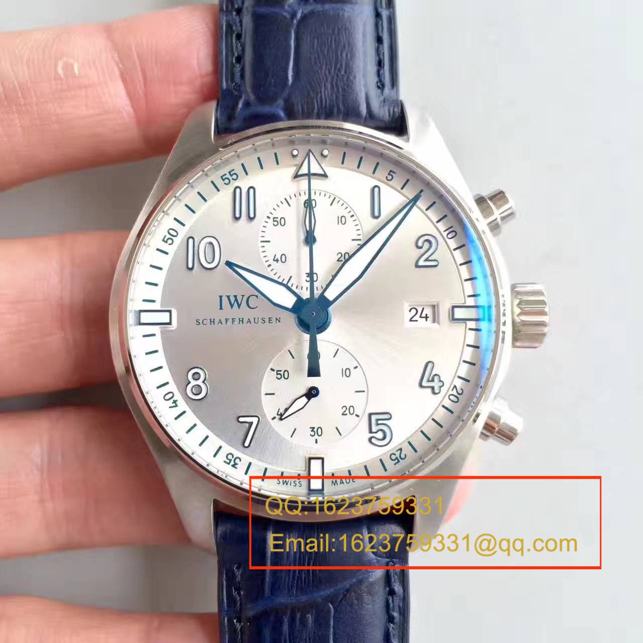 【ZF Factory  Perfect  High quality  Replica Watches 】 IWC  喷火战机计时 Spitfire Chronograph系列 新面  wrist watches  / WG097