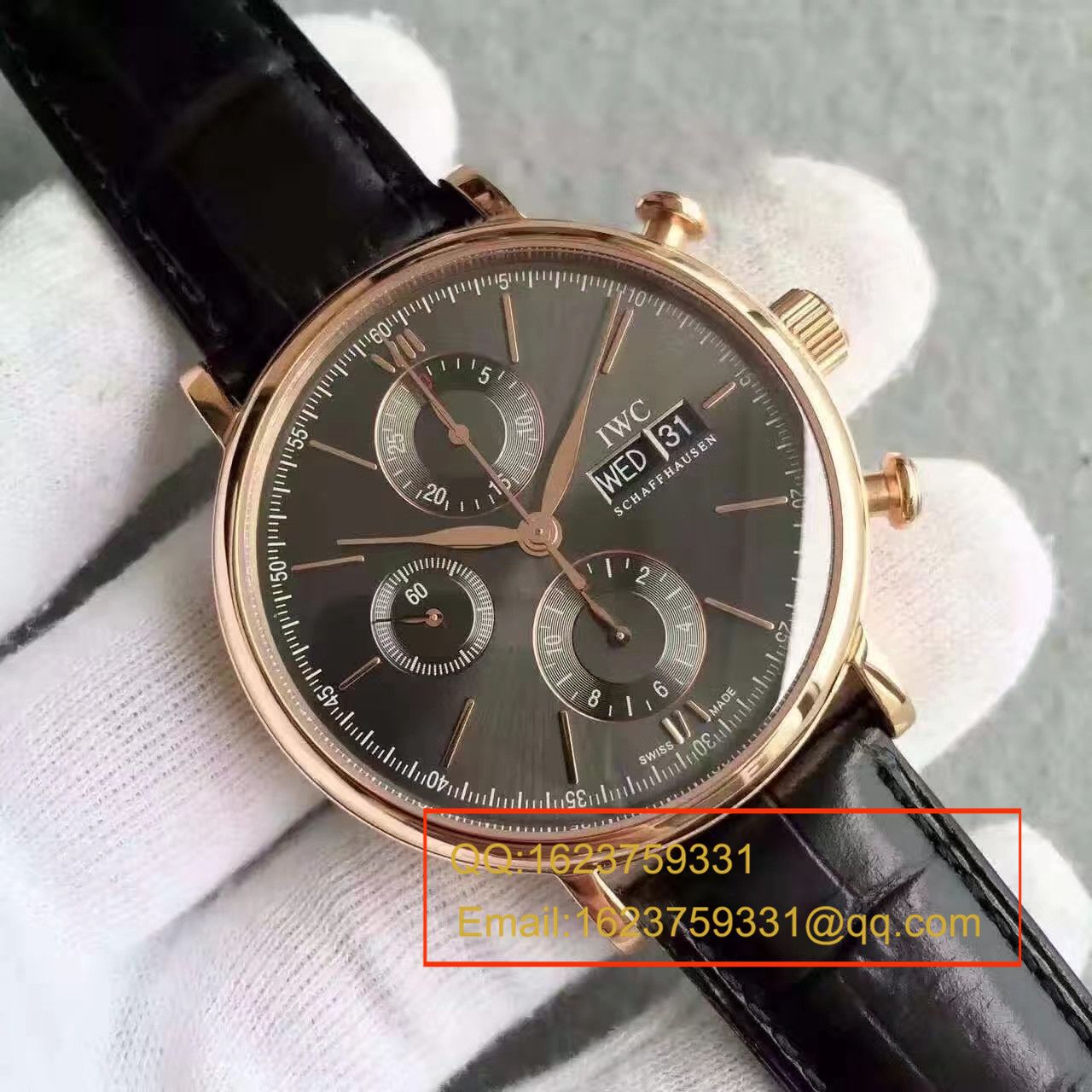 【MK Factory  Perfect  Copy  Watches 】 IWC 柏涛菲诺系列IW391021 多功能机械计时 wrist watches  / WG134