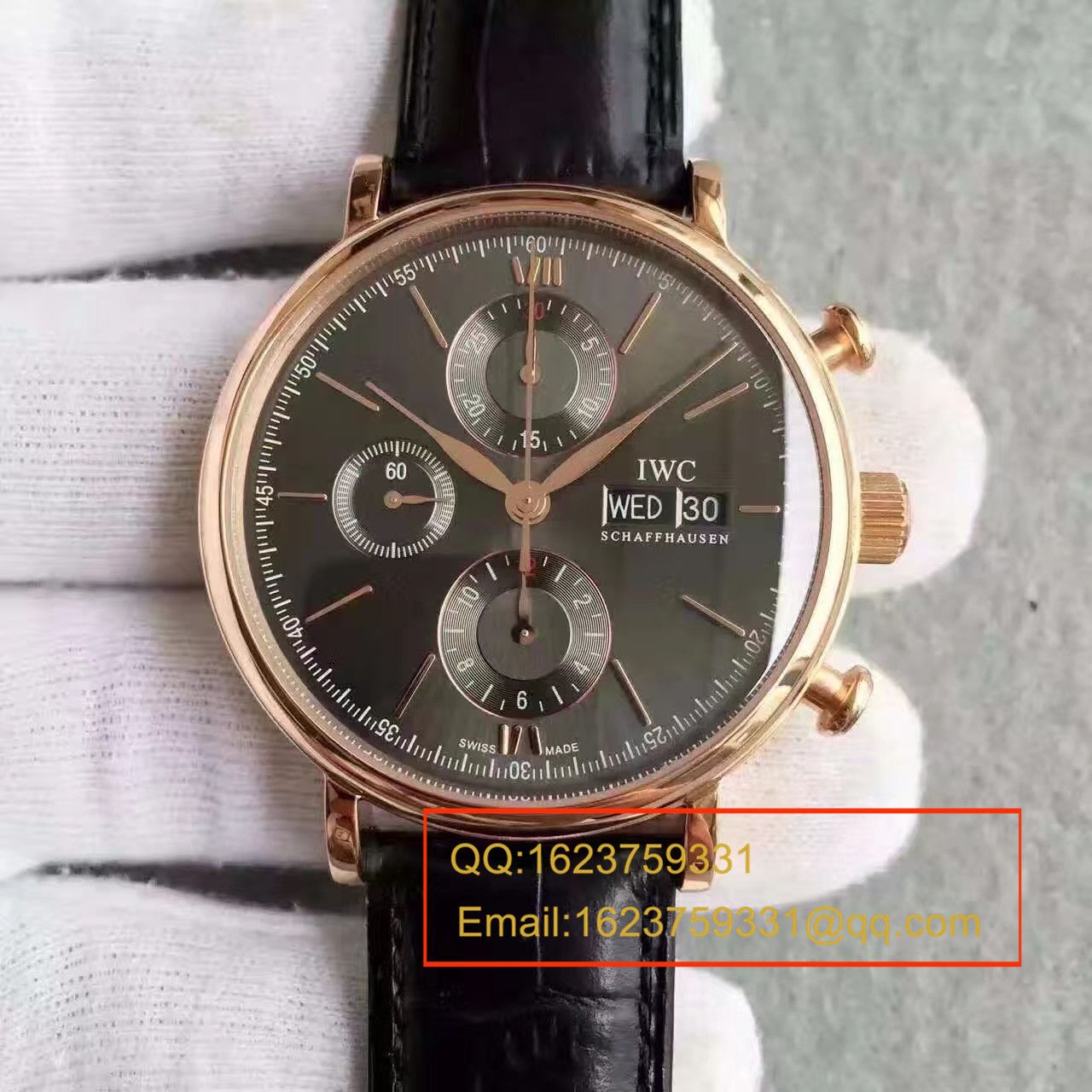 【MK Factory  Perfect  Copy  Watches 】 IWC 柏涛菲诺系列IW391021 多功能机械计时 wrist watches  / WG134