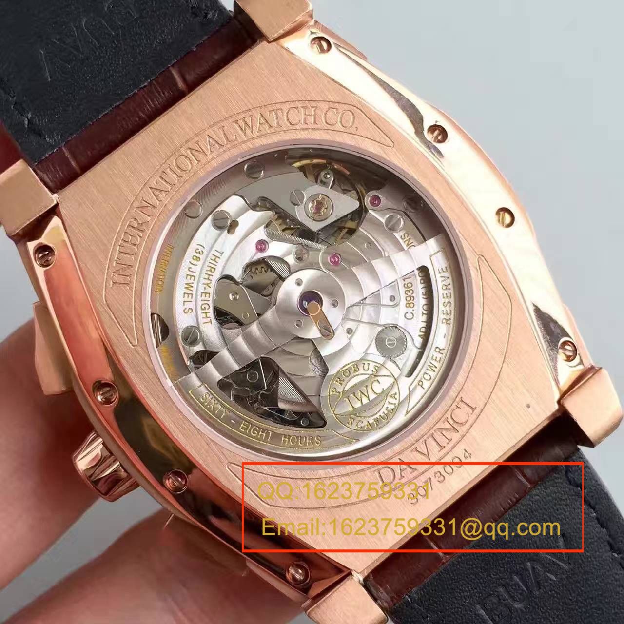 【ZF Factory  Perfect  Replica Watches 】 IWC 达文西系列IW376411 wrist watches  / WG263