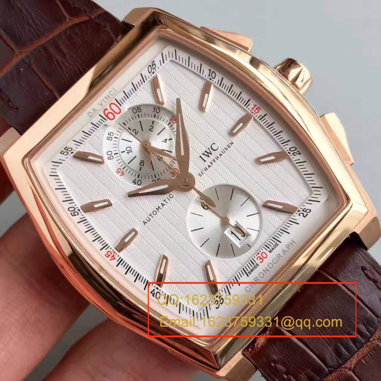 【ZF Factory  Perfect  Replica Watches 】 IWC 达文西系列IW376411 wrist watches  / WG263