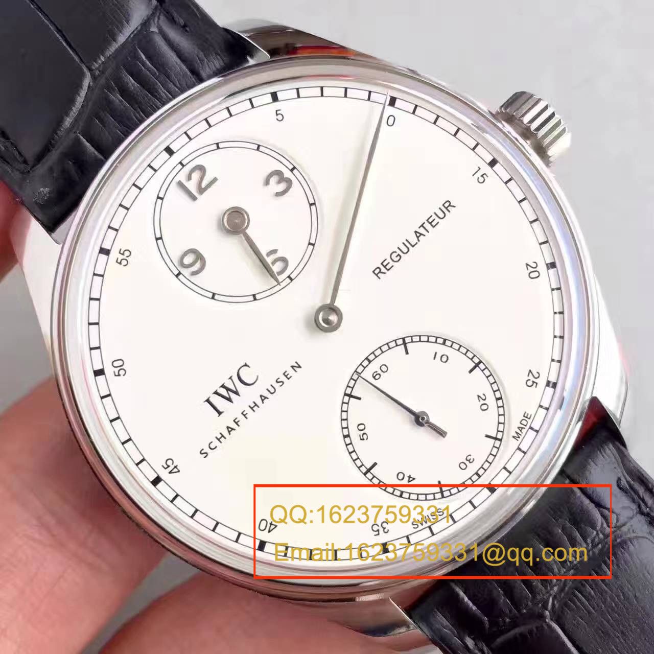 【YL Factory 1:1 Copy  Watches 】 IWC 葡萄牙系列琼斯之剑IW544403 wrist watches  / WG073