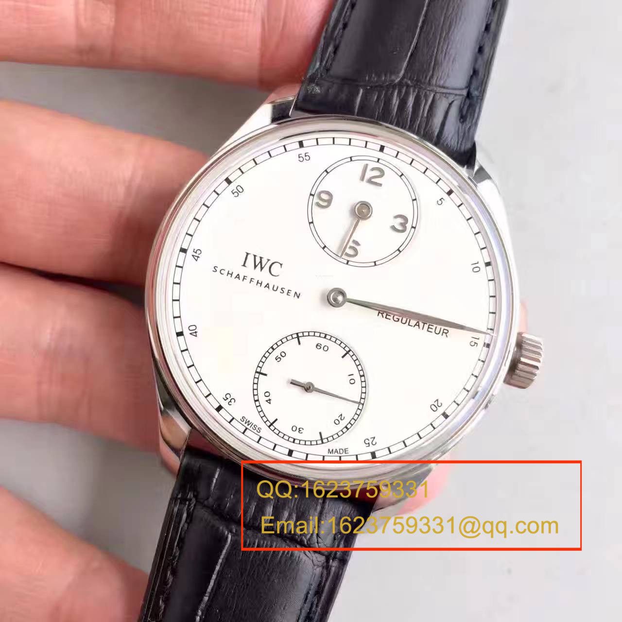 【YL Factory 1:1 Copy  Watches 】 IWC 葡萄牙系列琼斯之剑IW544403 wrist watches  / WG073