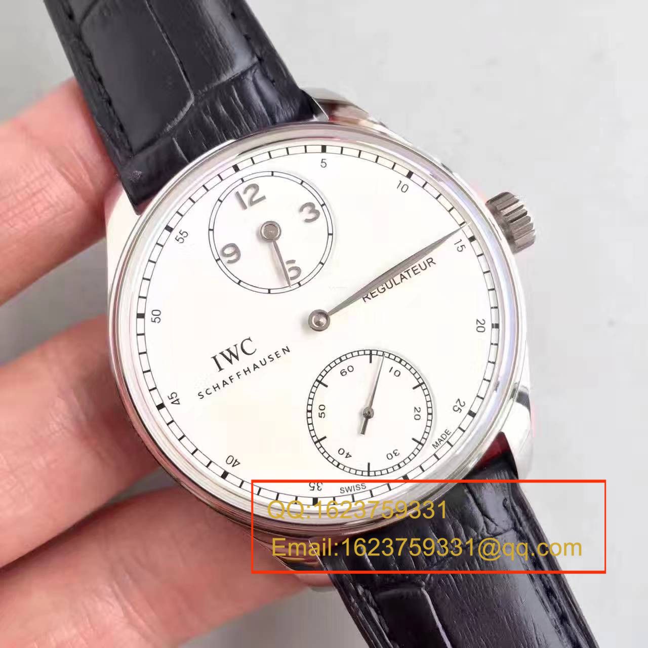 【YL Factory 1:1 Copy  Watches 】 IWC 葡萄牙系列琼斯之剑IW544403 wrist watches  / WG073