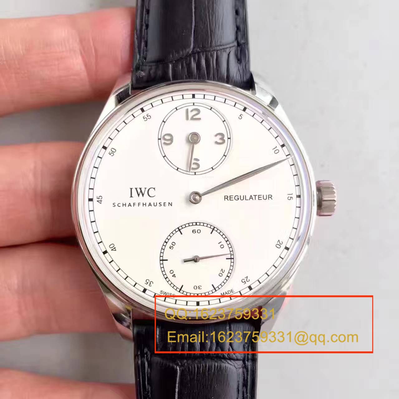 【YL Factory 1:1 Copy  Watches 】 IWC 葡萄牙系列琼斯之剑IW544403 wrist watches  / WG073
