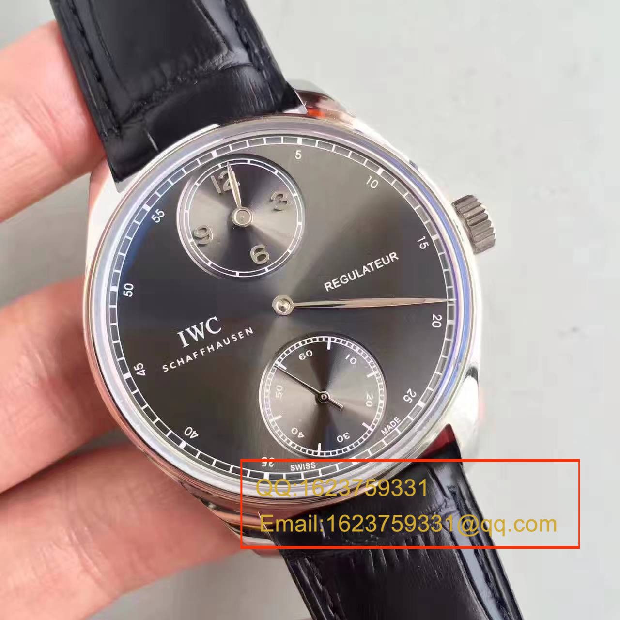 【YL Factory  Perfect  High quality  Replica Watches 】 IWC 葡萄牙系列琼斯之剑IW544404 wrist watches  / WG093