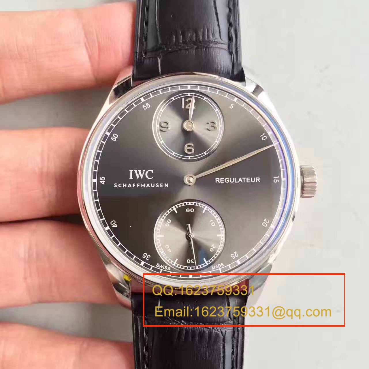 【YL Factory  Perfect  High quality  Replica Watches 】 IWC 葡萄牙系列琼斯之剑IW544404 wrist watches  / WG093