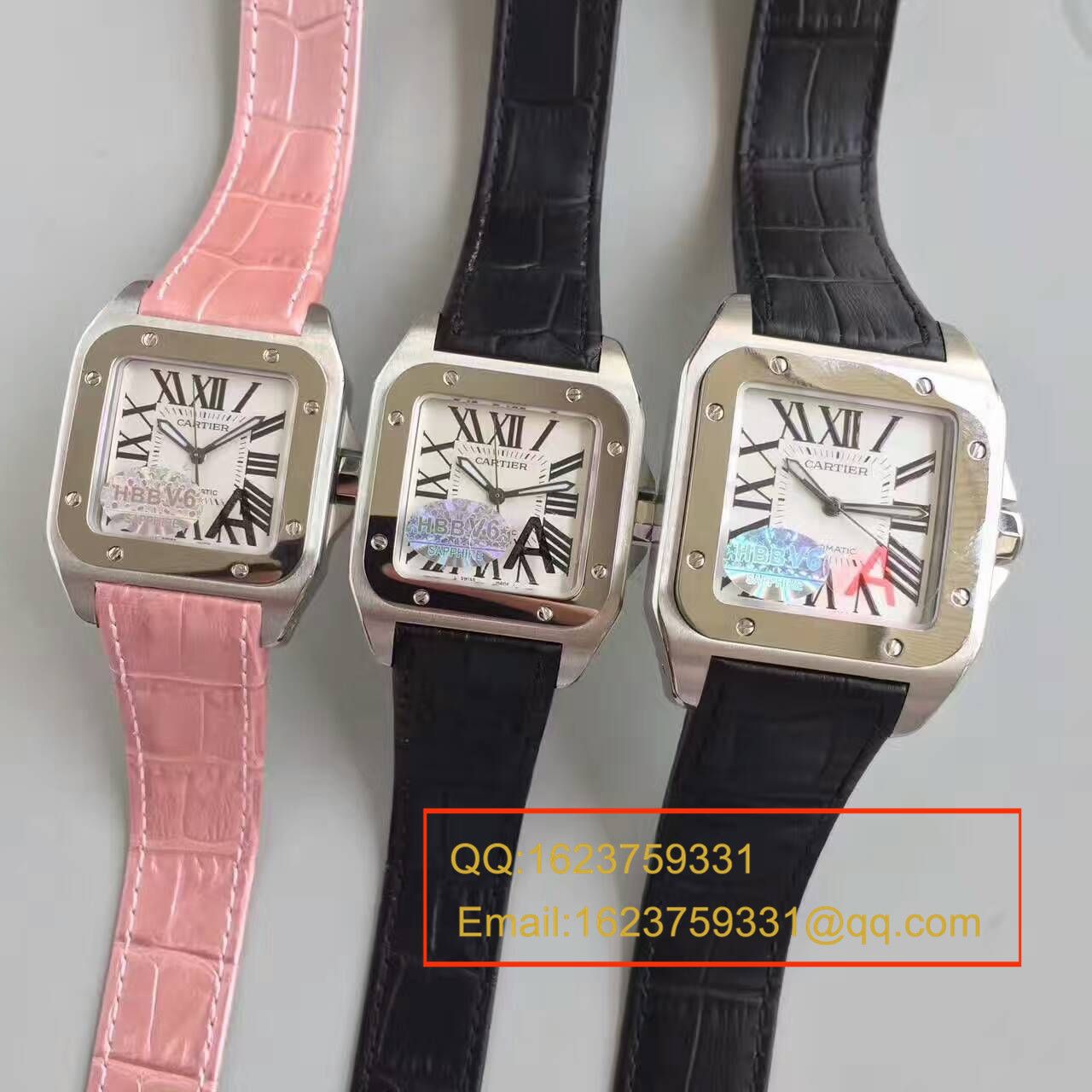 【HBBV6 Factory  Perfect  Replica Watches 】 Cartier   Santos 100系列 W20073X8 男士机械 Watches  / KDY081