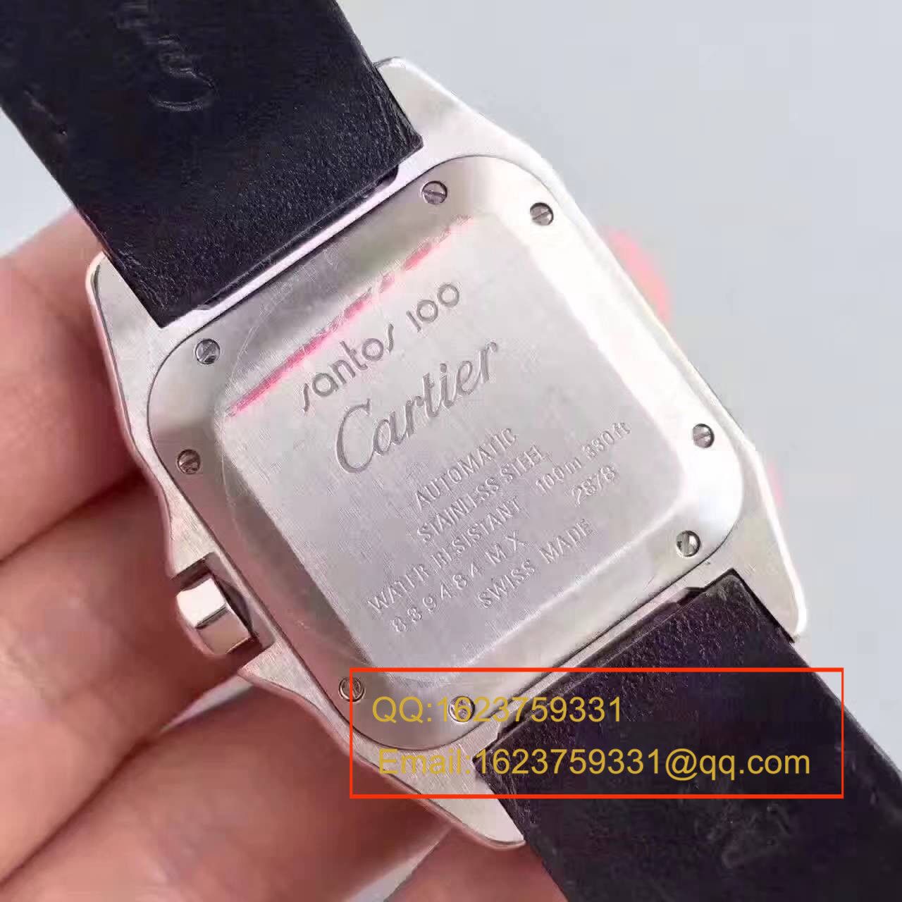 【HBBV6 Factory  Perfect  Replica Watches 】 Cartier   Santos 100系列 W20073X8 男士机械 Watches  / KDY081