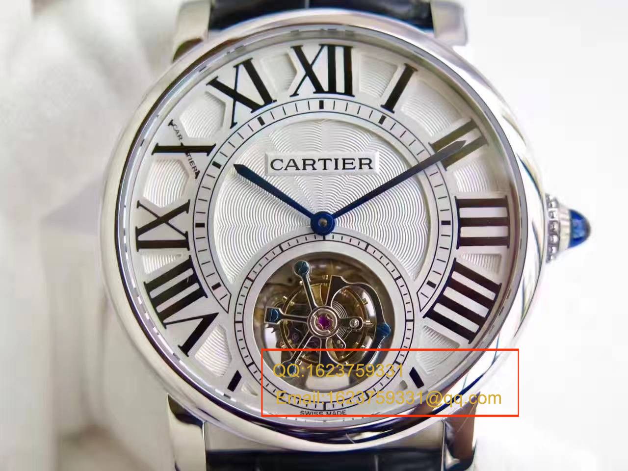 【BL Factory  Perfect  Knockoff  Watches 】 Cartier  ROTONDE DE  Cartier 系列W1556216 Tourbillon  wrist watches  / KCI114