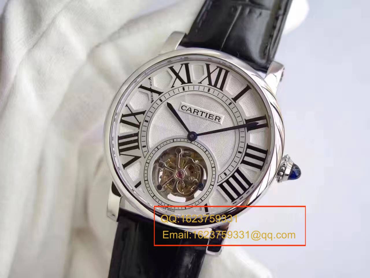 【BL Factory  Perfect  Knockoff  Watches 】 Cartier  ROTONDE DE  Cartier 系列W1556216 Tourbillon  wrist watches  / KCI114