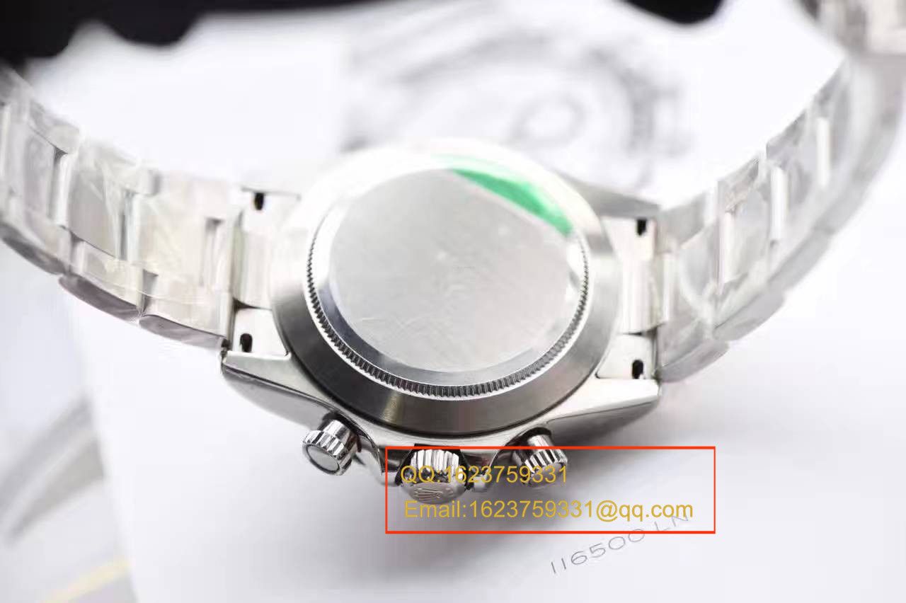 【N Factory V7版本1:1 Replica Watches 】 Rolex  Cosmograph Daytona  Ditongna 系列116500LN-78590机械 wrist watches  / RBF016
