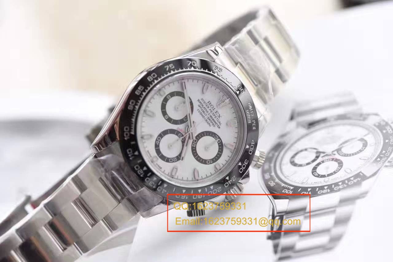 【N Factory V7版本1:1 Replica Watches 】 Rolex  Cosmograph Daytona  Ditongna 系列116500LN-78590机械 wrist watches  / RBF016