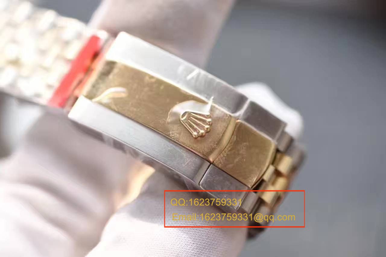 【NOOB Factory 1:1 High quality  Replica Watches 】 Rolex   Datejust 系列126303白盘 wrist watches  包18K真金 / RCF155