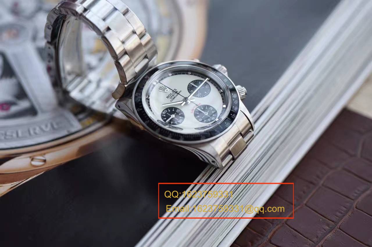 【独家视频测评 Perfect  High quality  Replica Watches 】Rolex Paul Newman Daytona余文乐同款 Rolex 保罗.纽曼复古 Ditongna  / RAG148