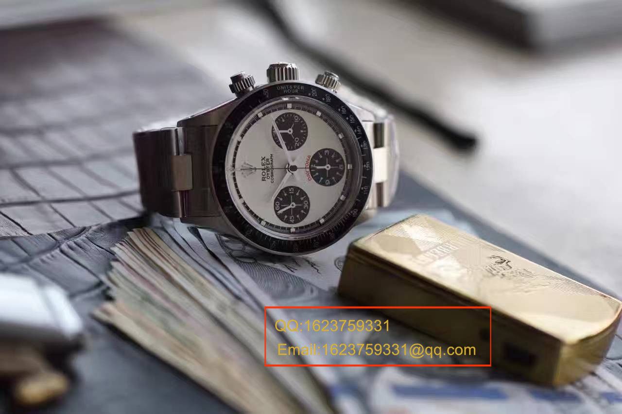 【独家视频测评 Perfect  High quality  Replica Watches 】Rolex Paul Newman Daytona余文乐同款 Rolex 保罗.纽曼复古 Ditongna  / RAG148