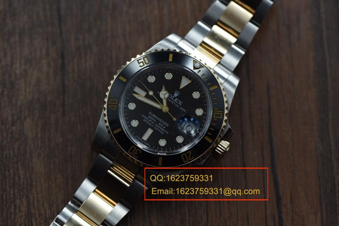 【视频解析】N Factory V7版1:1 Replica Copy  Watches 之 Rolex  Submariner 型116612-LN-97203《18K真金版》 / RCF125
