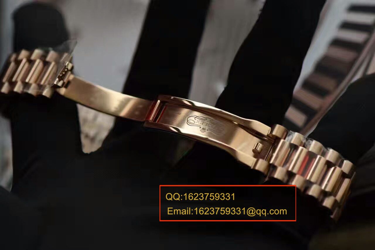 【独家视频测评EW Factory  Perfect  High quality  Replica Watches 】 Rolex  Day-Date 型系列228235-83415 wrist watches  / RBA121B