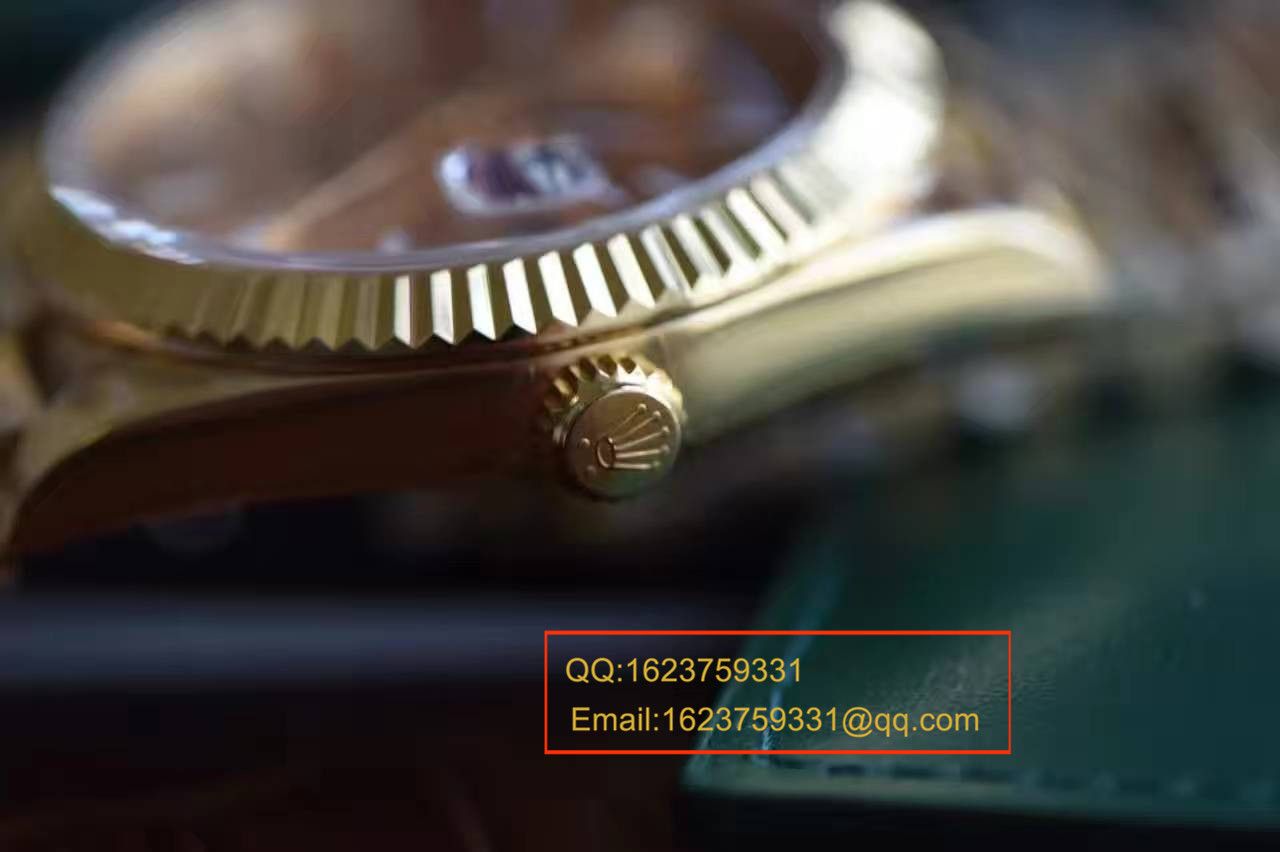 【EW Factory 1:1 top  Replica Copy  Watches 】 Rolex  Day-Date 型系列228238香槟色表盘 wrist watches  / RBA120