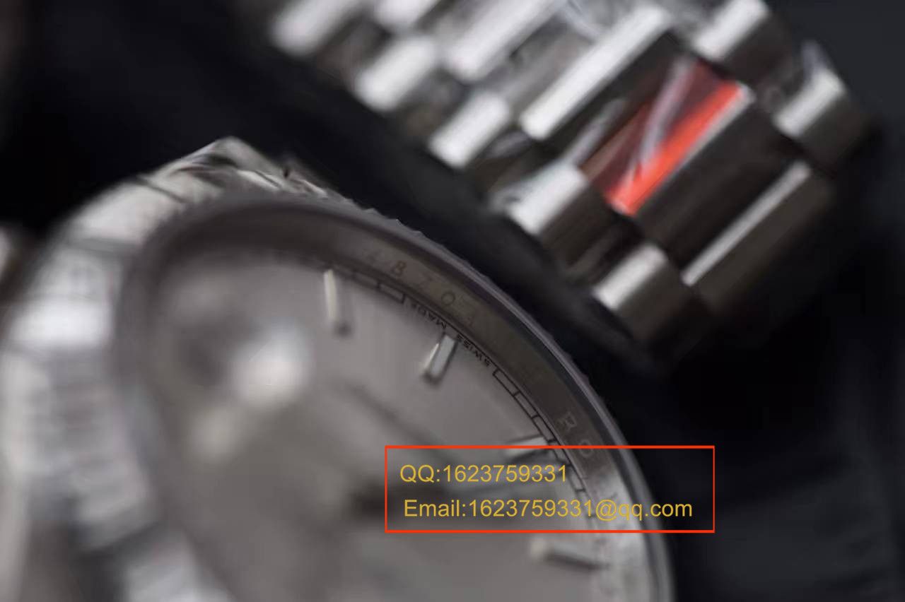 【EW Factory 1:1 Copy  Watches 】 Rolex  Day-Date 型系列228239银色表盘男表 / RBA116