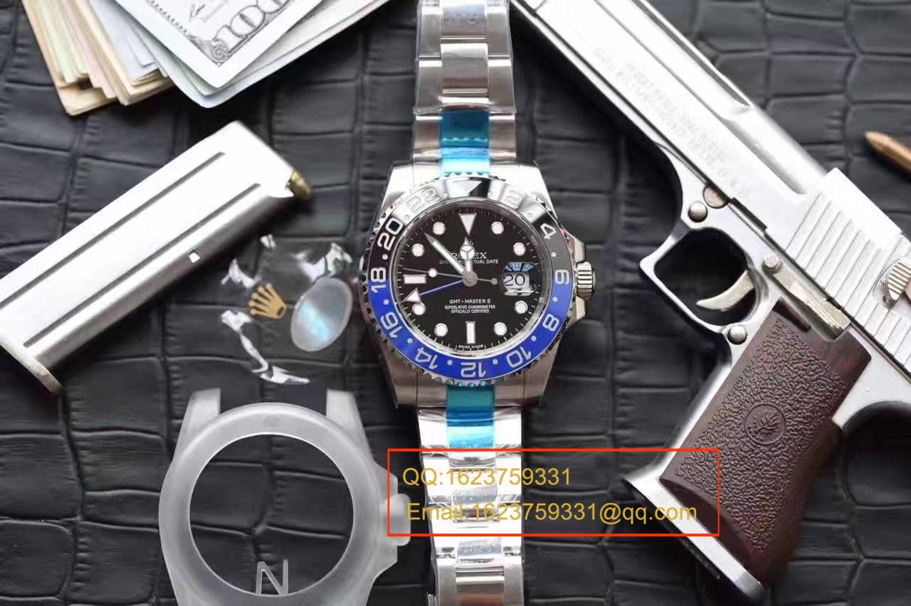 【N Factory  Perfect  Replica Copy  Watches 】V7版 Rolex  GMT MASTER II系列116710BLNR-78200机械 wrist watches  / RBF056