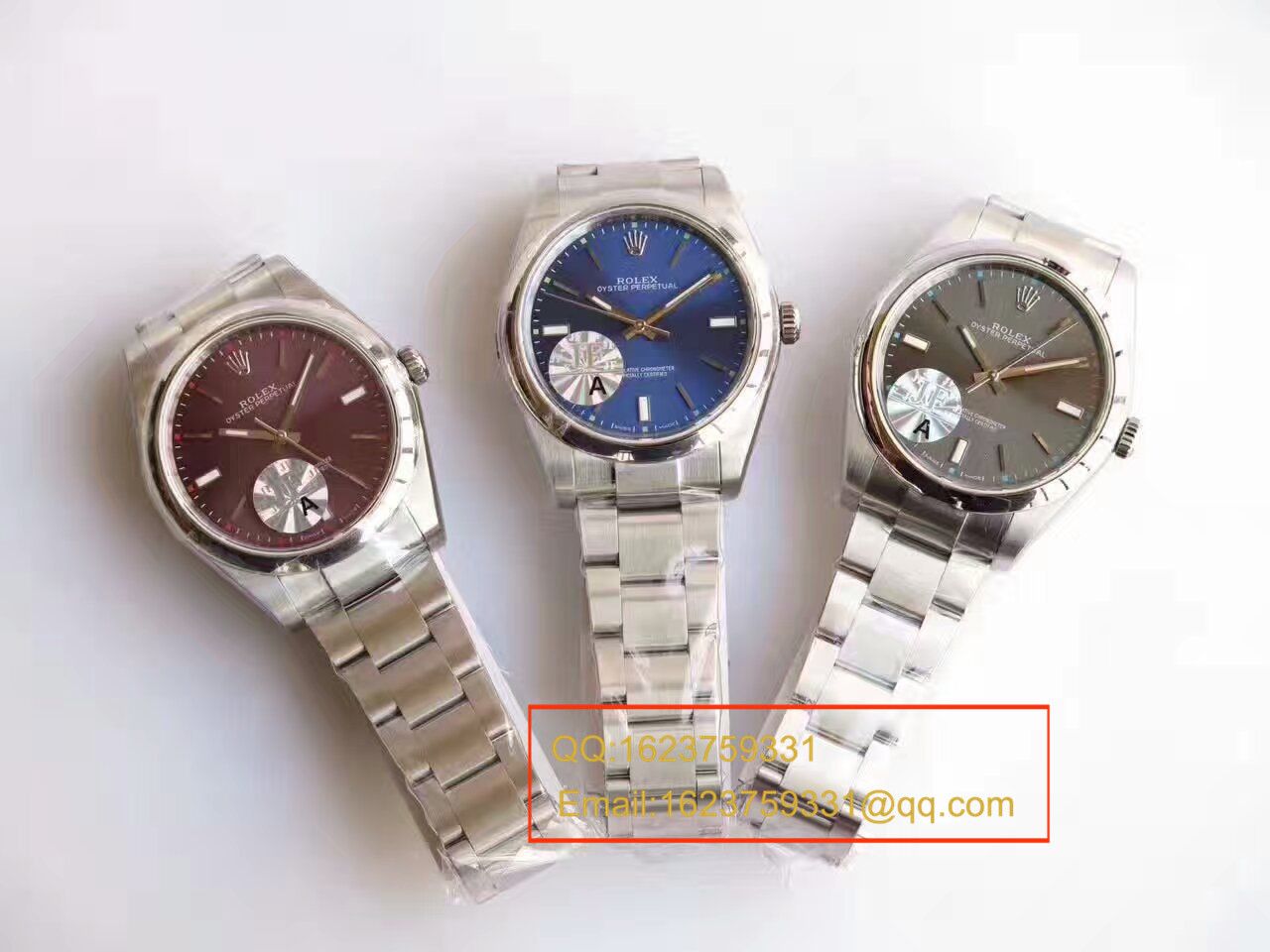 【JF Factory  top 1:1 Replica Copy  Watches 】 Rolex  oyster perpetual 动系列114300红葡萄色 wrist watches  / R151
