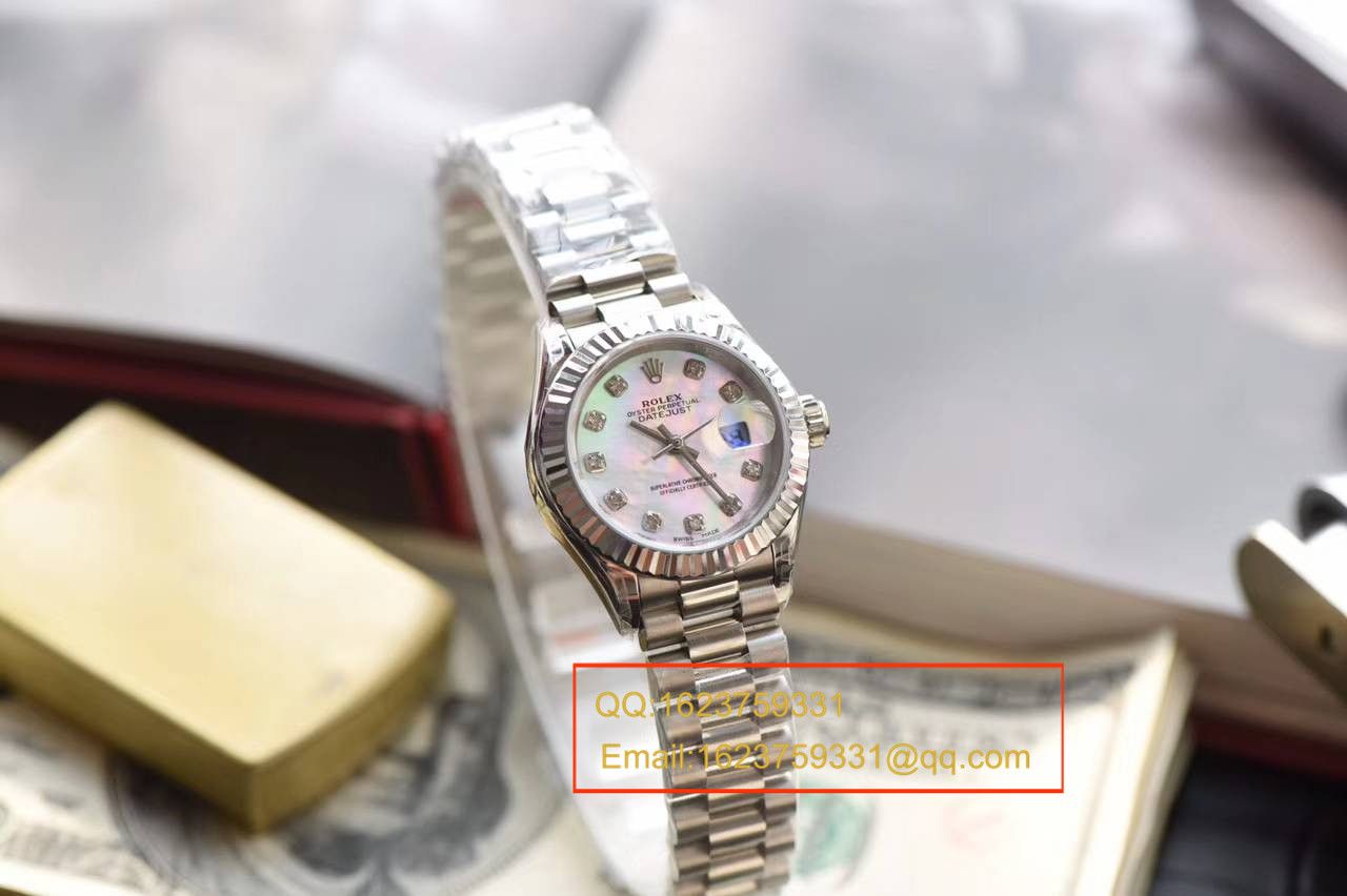 【SY最高品质1:1 High quality  Replica Watches 】 Rolex 女装  Datejust 系列279136RBR女士机械 wrist watches  / RB0156