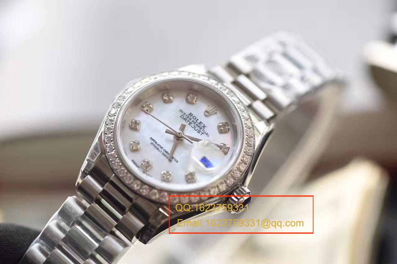 【SY最高品质1:1 High quality  Replica Watches 】 Rolex 女装  Datejust 系列279136RBR女士机械 wrist watches  / RB0156