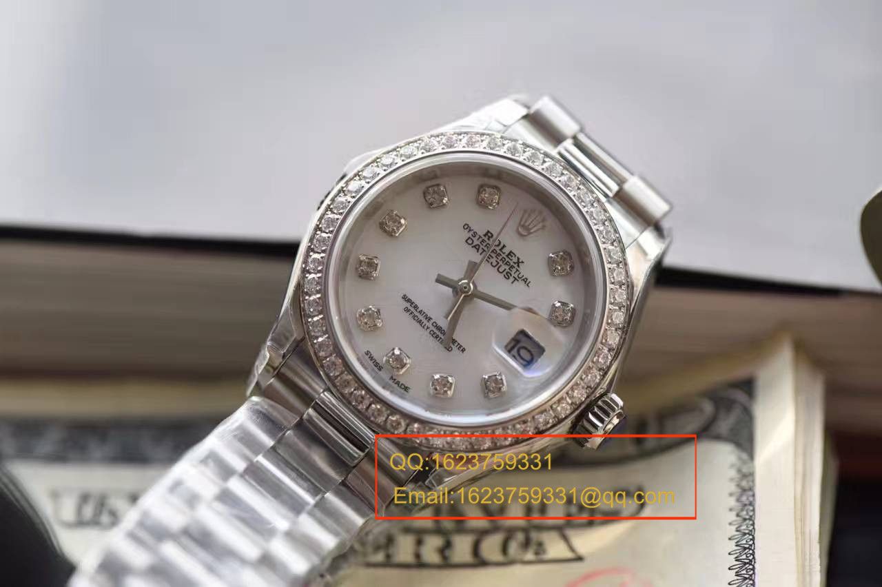 【SY最高品质1:1 High quality  Replica Watches 】 Rolex 女装  Datejust 系列279136RBR女士机械 wrist watches  / RB0156