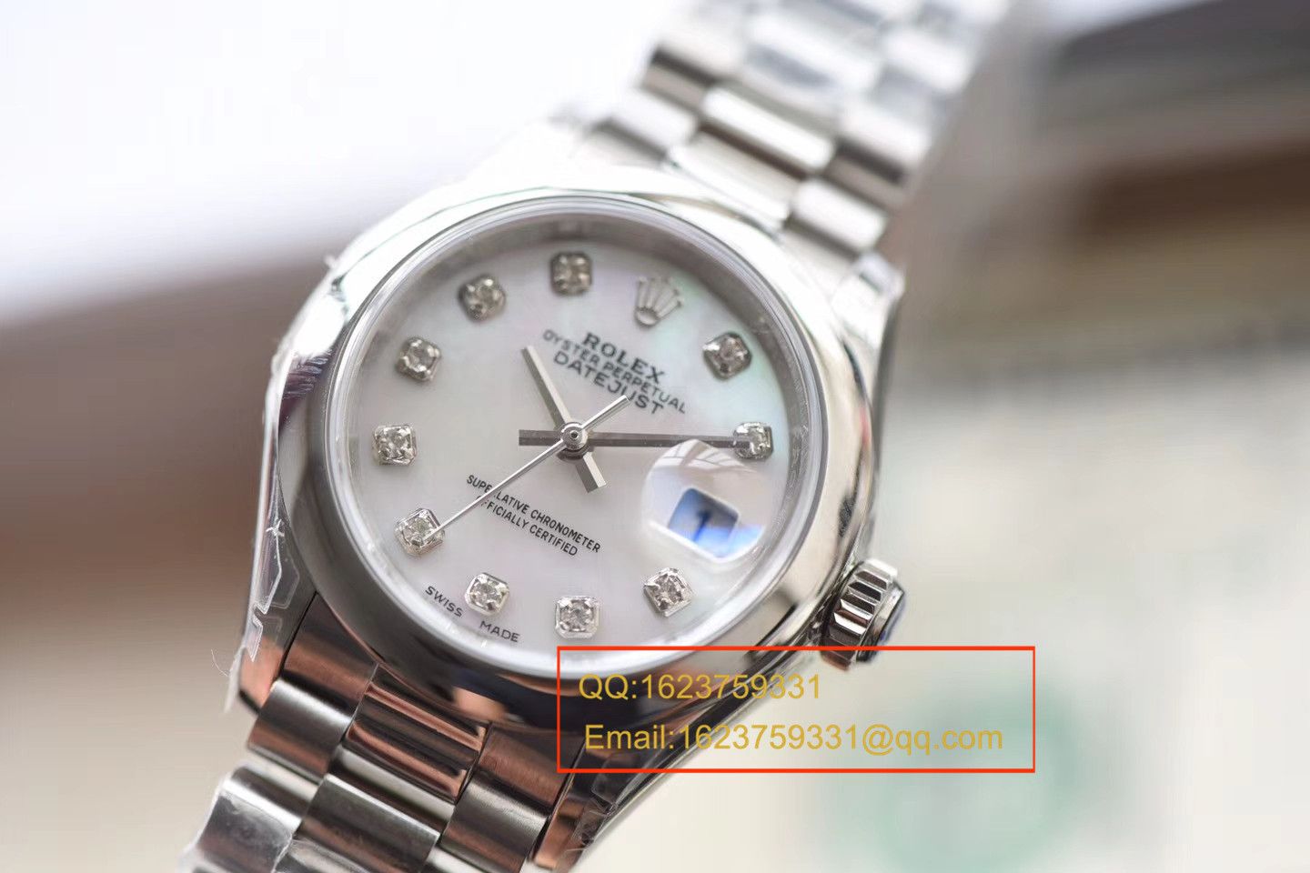 【SY1:1 Replica Copy 女表】 Rolex 女装  Datejust  279163女士机械 wrist watches 《两色表盘可选》 / R154