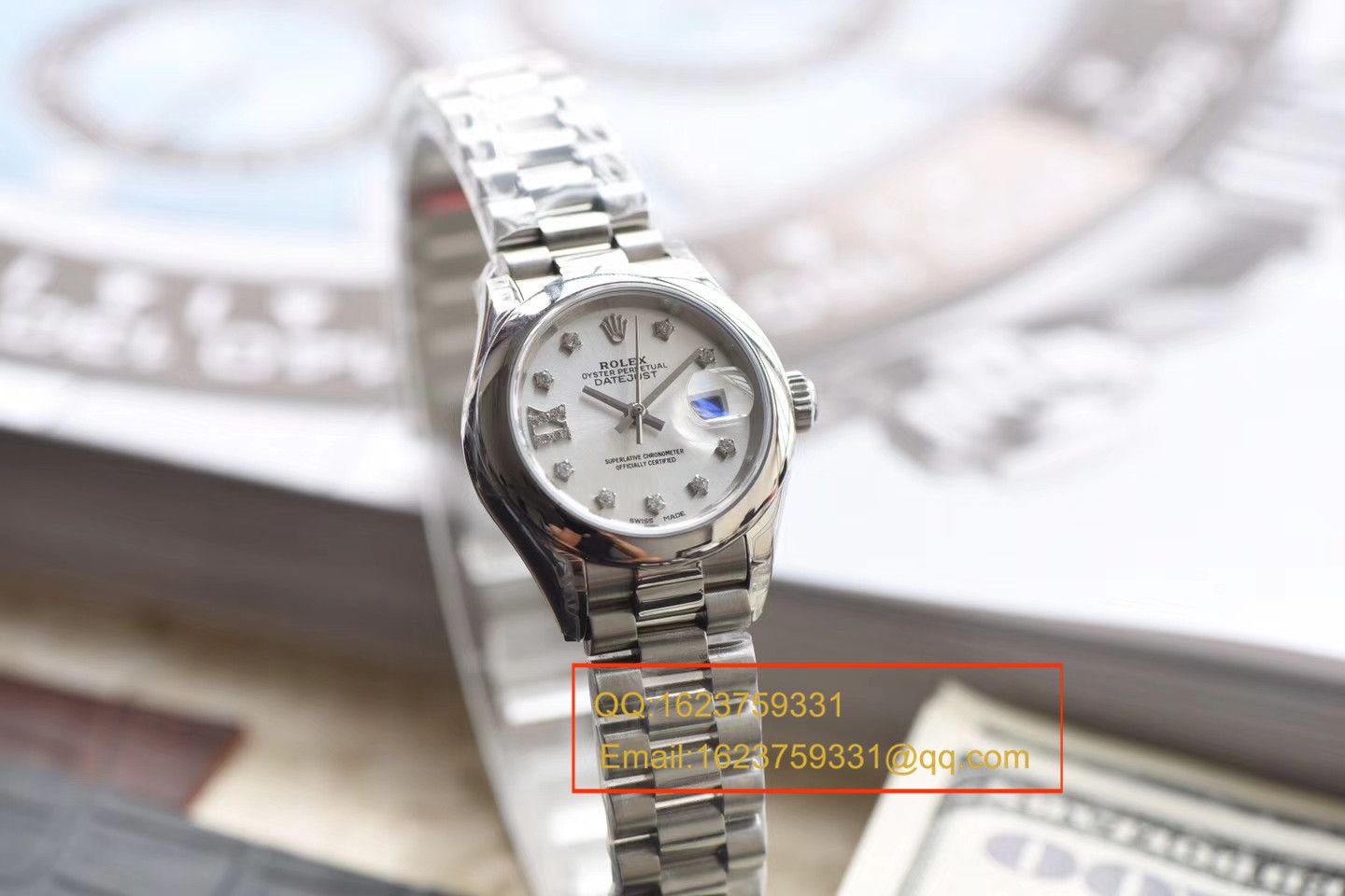 【SY1:1 Replica Copy 女表】 Rolex 女装  Datejust  279163女士机械 wrist watches 《两色表盘可选》 / R154