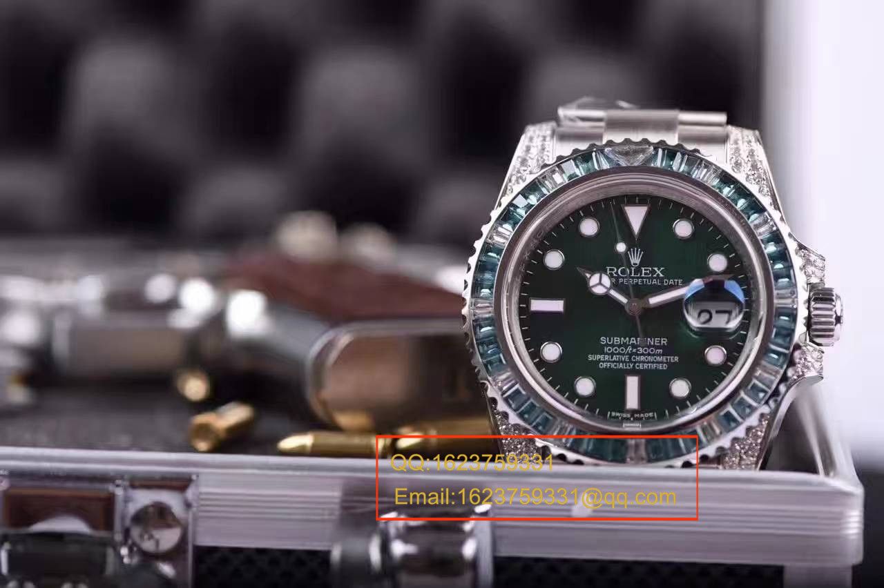 【独家视频测评】N Factory 最惊艳 Rolex 钻圈水鬼！没有之一！耗时近一年倾力打造，正品开模， Perfect  Replica ！ / RCB123