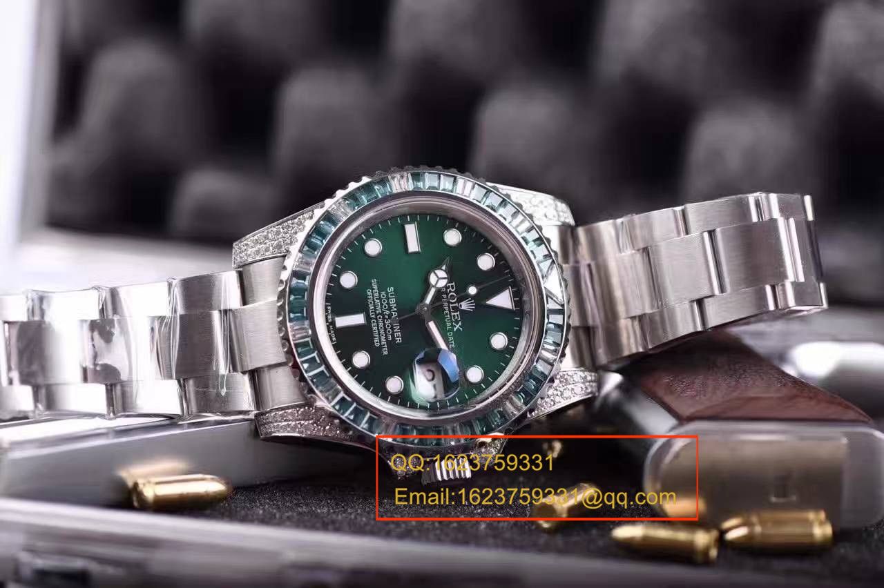 【独家视频测评】N Factory 最惊艳 Rolex 钻圈水鬼！没有之一！耗时近一年倾力打造，正品开模， Perfect  Replica ！ / RCB123
