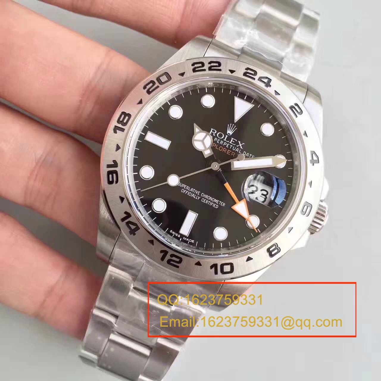 【N Factory V7版1:1 High quality  Knockoff  Watches 】ROLEX Rolex EXP2探险家型系列探险者二代216570-77210 黑盘 wrist watches  / RBG050