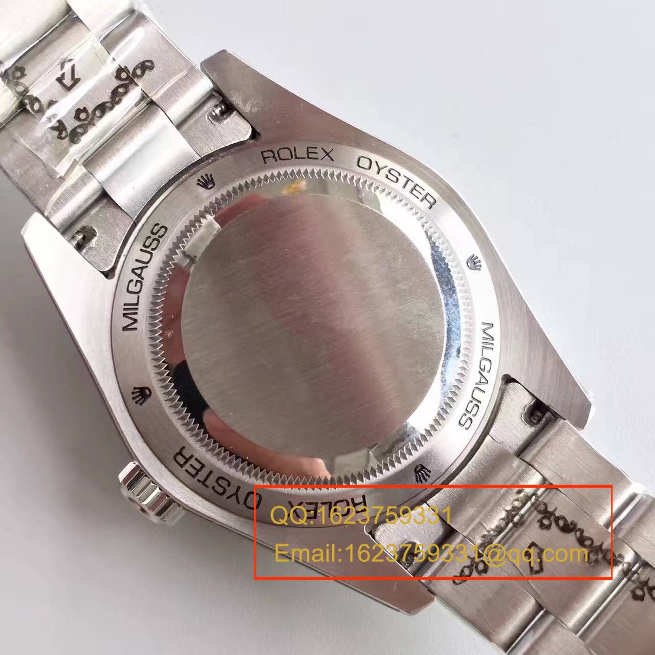 【JF Factory 1:1 Replica Watches 】 Rolex MILGAUSS系列116400-GV-72400黑盘 wrist watches 《黑色闪电》 / R002