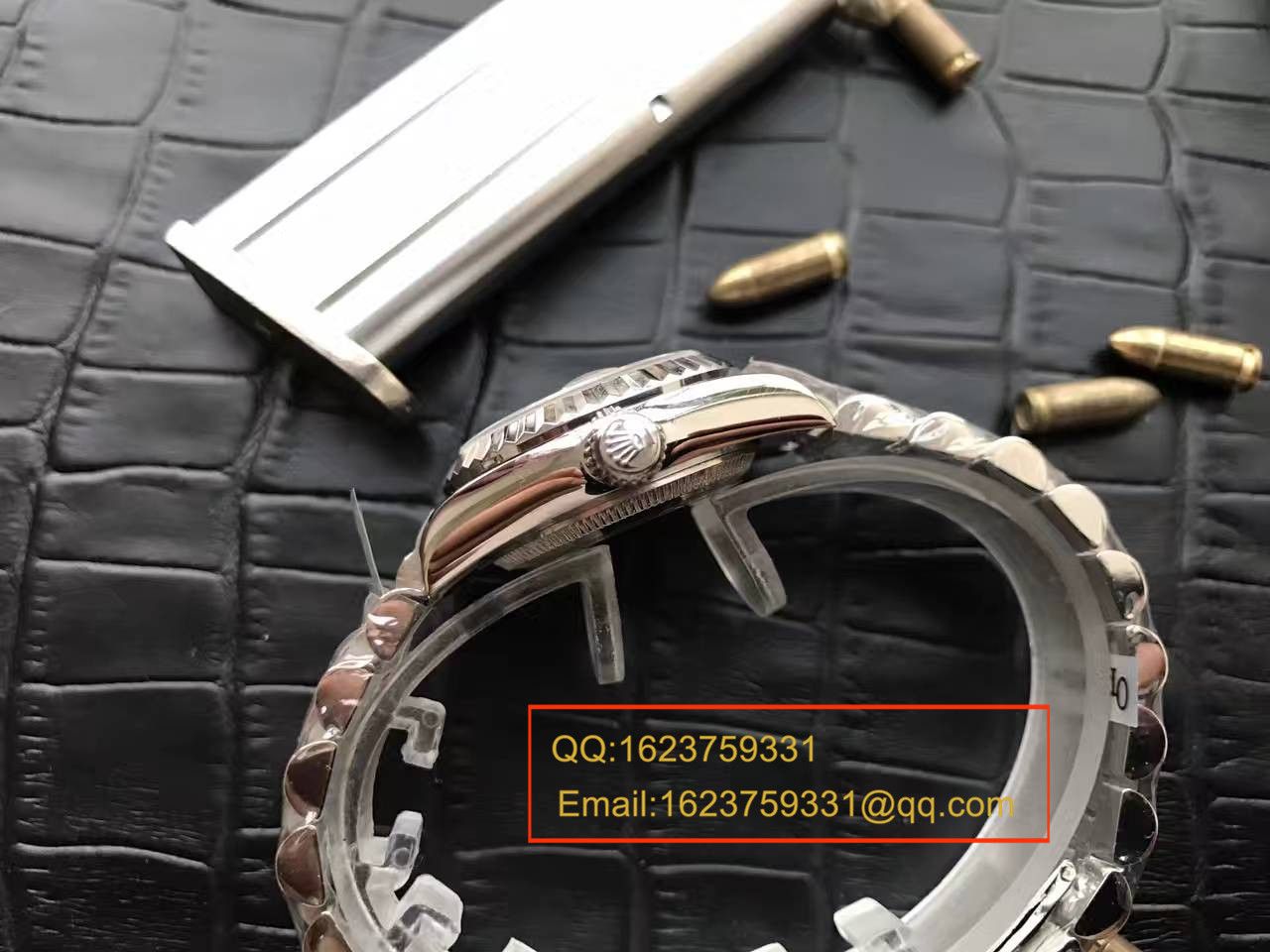 【台湾 Factory  Perfect  High quality  Replica Watches 】 Rolex 女装  Datejust 系列179174黑盘镶钻女士 wrist watches  / RB0170
