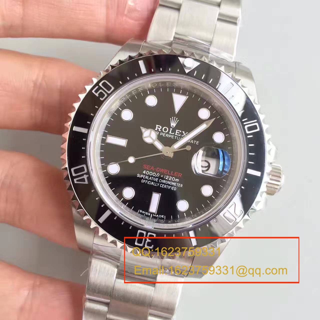 【N Factory  Perfect  Replica Watches 】 Rolex V7特别版 美国殿堂级街头品牌SUPREME，与Rolex推出的订制版 / R026