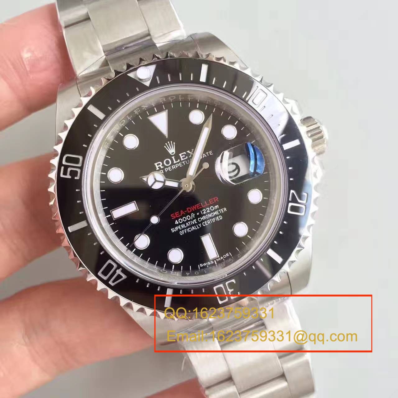 【N Factory  Perfect  Replica Watches 】 Rolex V7特别版 美国殿堂级街头品牌SUPREME，与Rolex推出的订制版 / R026