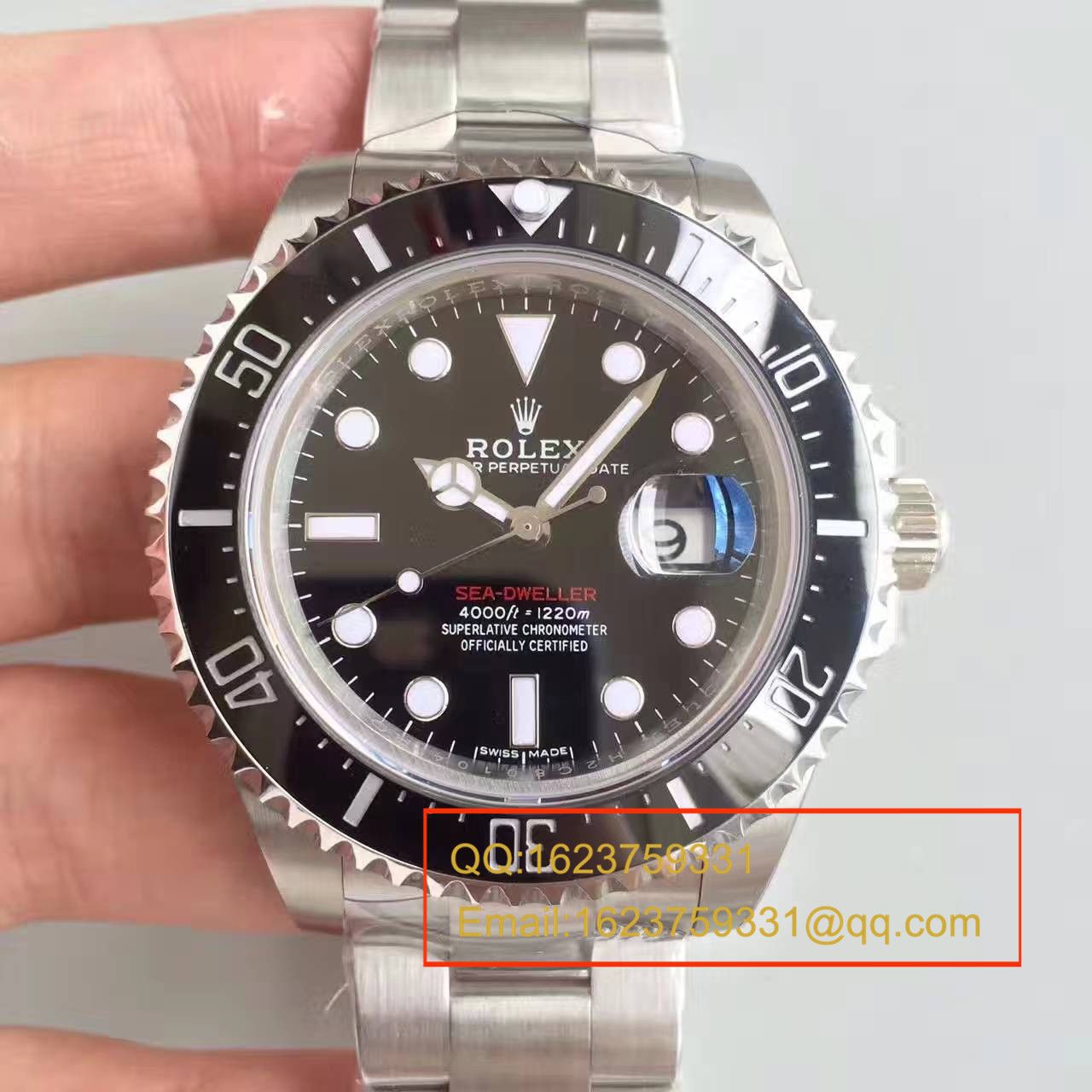【N Factory  Perfect  Replica Watches 】 Rolex V7特别版 美国殿堂级街头品牌SUPREME，与Rolex推出的订制版 / R026